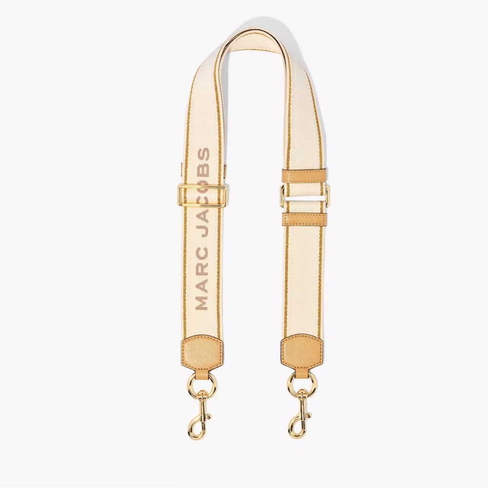 MARC JACOBS Logo Webbing Strap 🤍